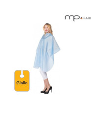 MANTELLINA TAGLIO NYLON BOTTONCINO GIALLO