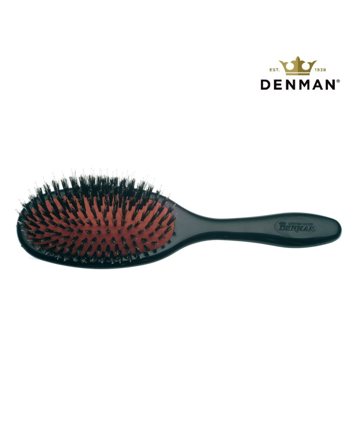 DENMAN SPAZZOLA GROOMING D81M OVALE SETOLA MIX