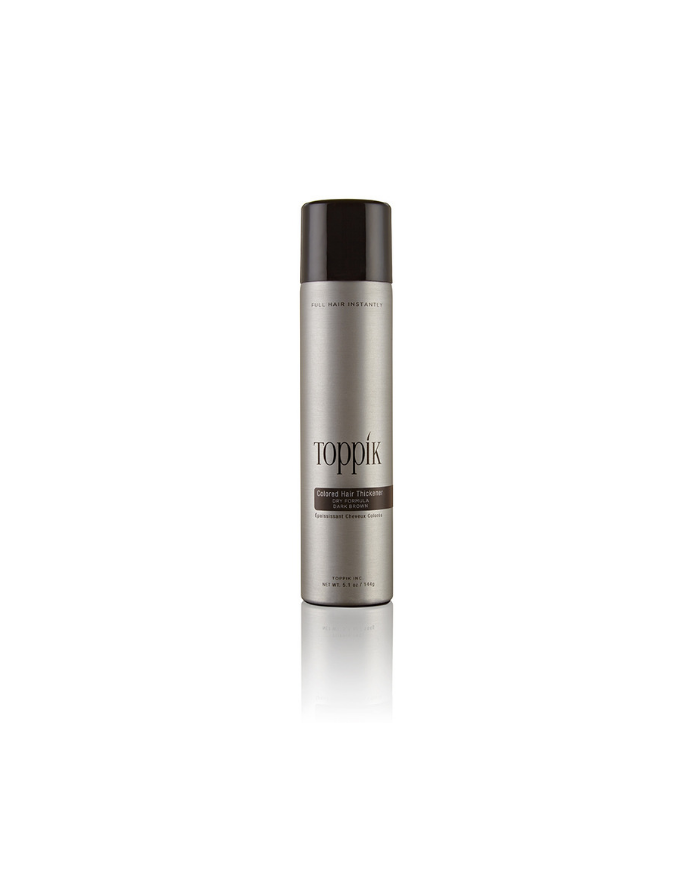 COLORED HAIR THICKENER SPRAY 150ML D.BROWN-TOPPIK