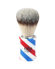 PENNELLO OMEGA SETOLA SINTETICA HI-BRUSH MANICO BARBER POLE