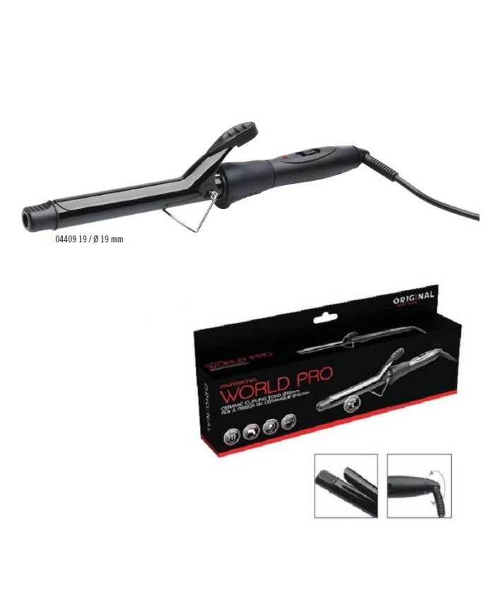 SIBEL FERRO WORLD PRO 19 MM NERO ARRICCIANTE