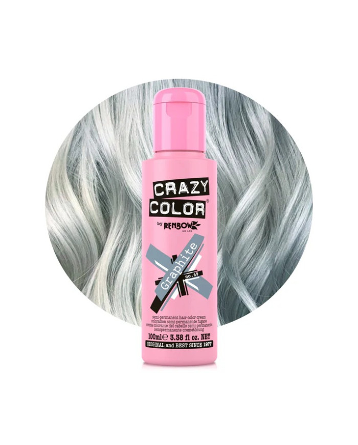 CRAZY COLOR RENBOW - N.69 GRAPHITE 100 ML