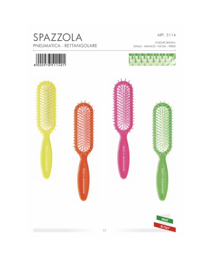 SPAZZOLA FLUO OVALE GUENZANI 5114
