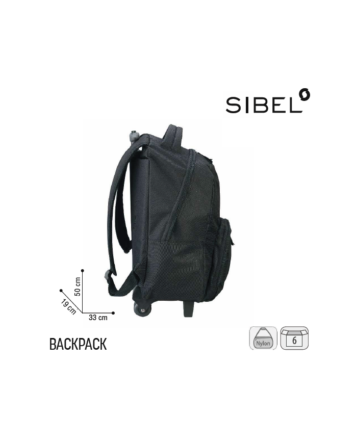 ZAINO BACKPACK 30X35X68 CM - SIBEL