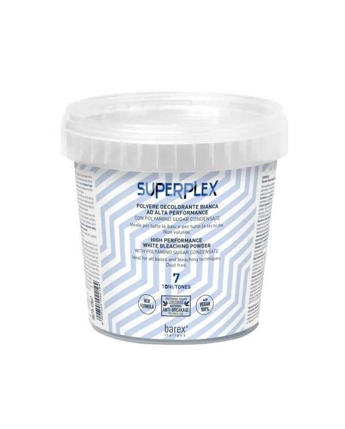 SUPERPLEX POLVERE DECOLORANTE BIANCA 400 GR 7 TONI
