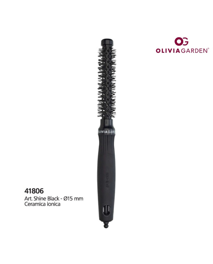 OLIVIA GARDEN BLOWOUT SHINE BLACK 15 MM