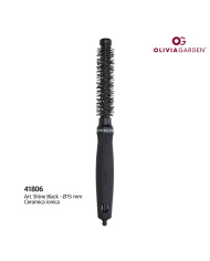 OLIVIA GARDEN BLOWOUT SHINE BLACK 15 MM CERAMIK IONIC