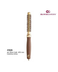 OLIVIA GARDEN SPAZZOLA BLOWOUT SHINE GOLD 15 MM
