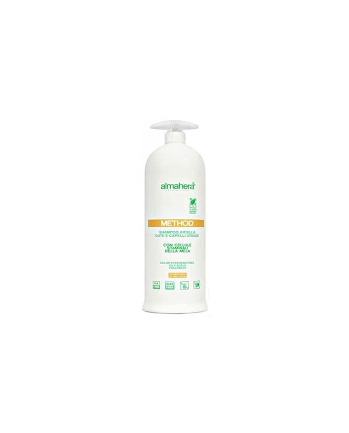 ALMAHERA SHAMPOO CAP.GRASSI ARGILLA 1000 ML
