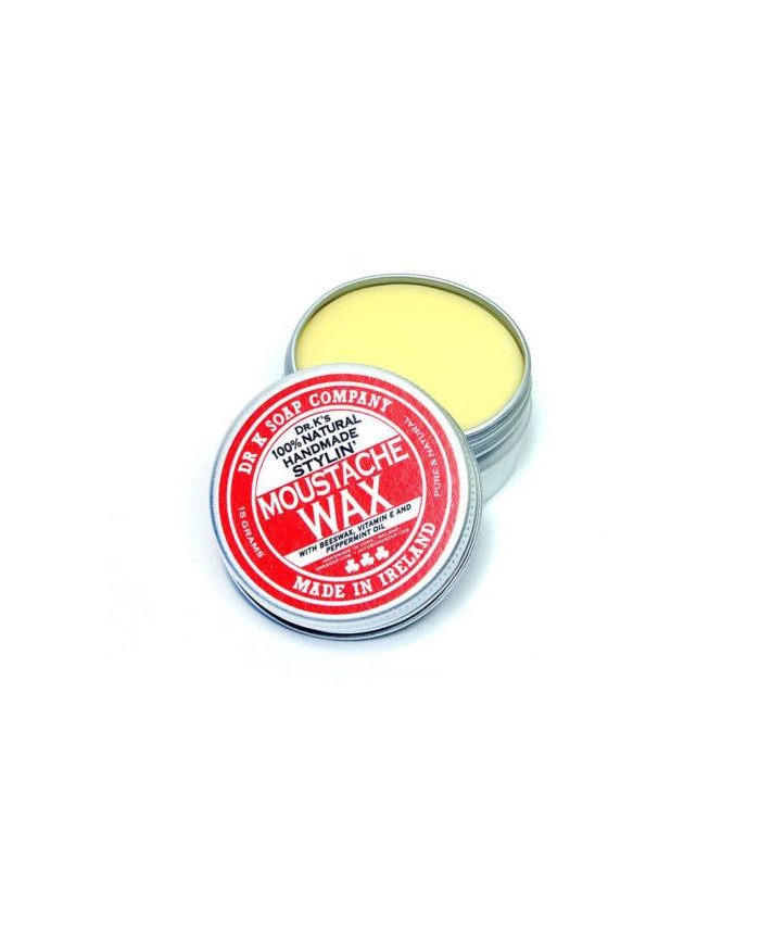 DR K-MOUSTACHE WAX PEPPERMINT 15 GR