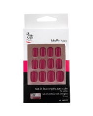 PEGGY SAGE SET 24 UNGHIE IDYLLIC NAILS FUCHSIA