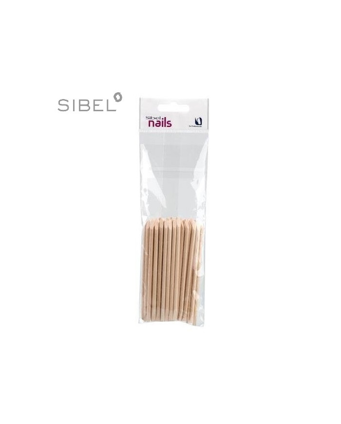 SIBEL NAILS BASTONCINI DARANCIO 10CM X 50PZ MEDI
