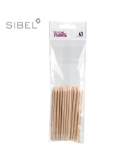 SIBEL NAILS BASTONCINI DARANCIO 10CM X 50PZ MEDI