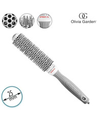 OLIVIA GARDEN SPEED GREY XL 25 MM CERAMIC IONIC