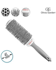 OLIVIA GARDEN SPEED GREY XL 45 MM CERAMIC IONIC