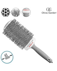 OLIVIA GARDEN SPEED GREY XL 65 MM CERAMIC IONIC
