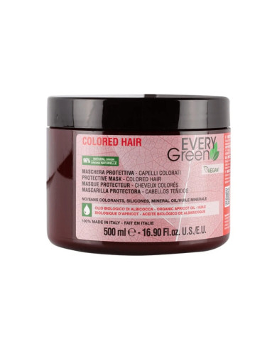 EVERYGREEN MASCHERA COLORED HAIR 500ML