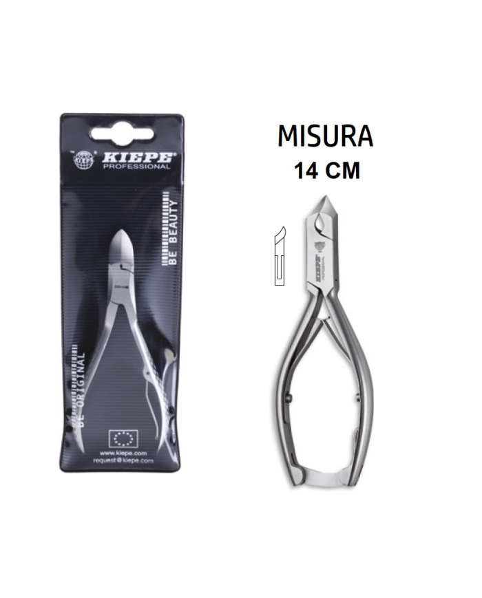 KIEPE TRONCHESE UNGHIE INCASTR. 1/4 LUNA 14 CM
