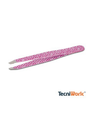 pinzetta cuori fuxia punta obliqua