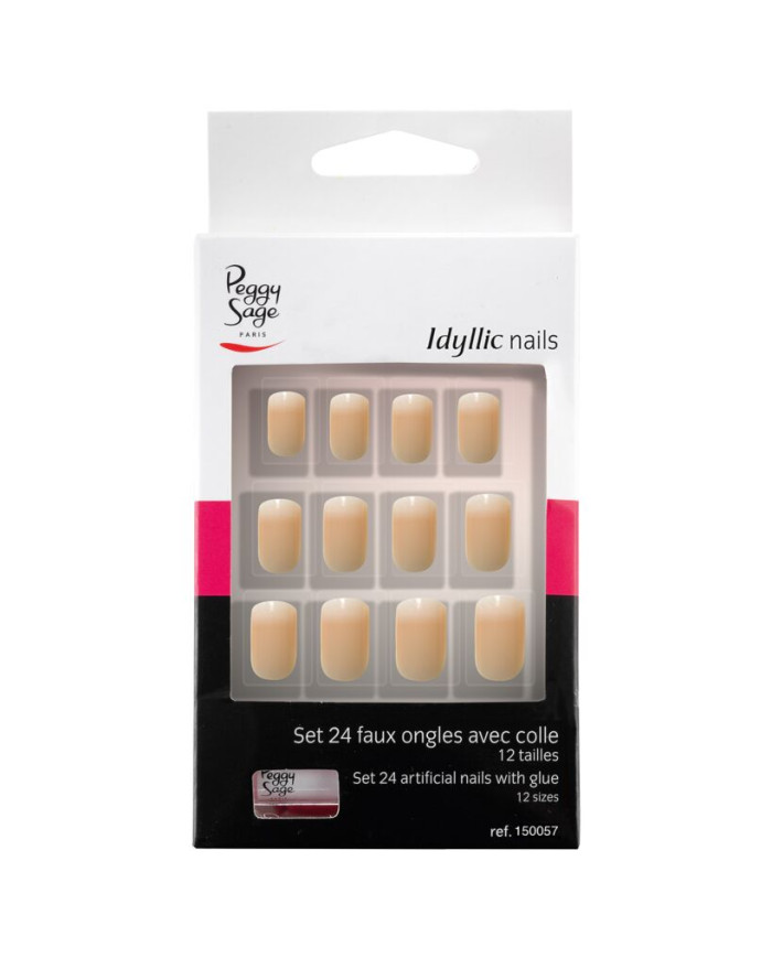 PEGGY SAGE KIT 24 UNGHIE FINTE IDYLLIC BABY BOOMER