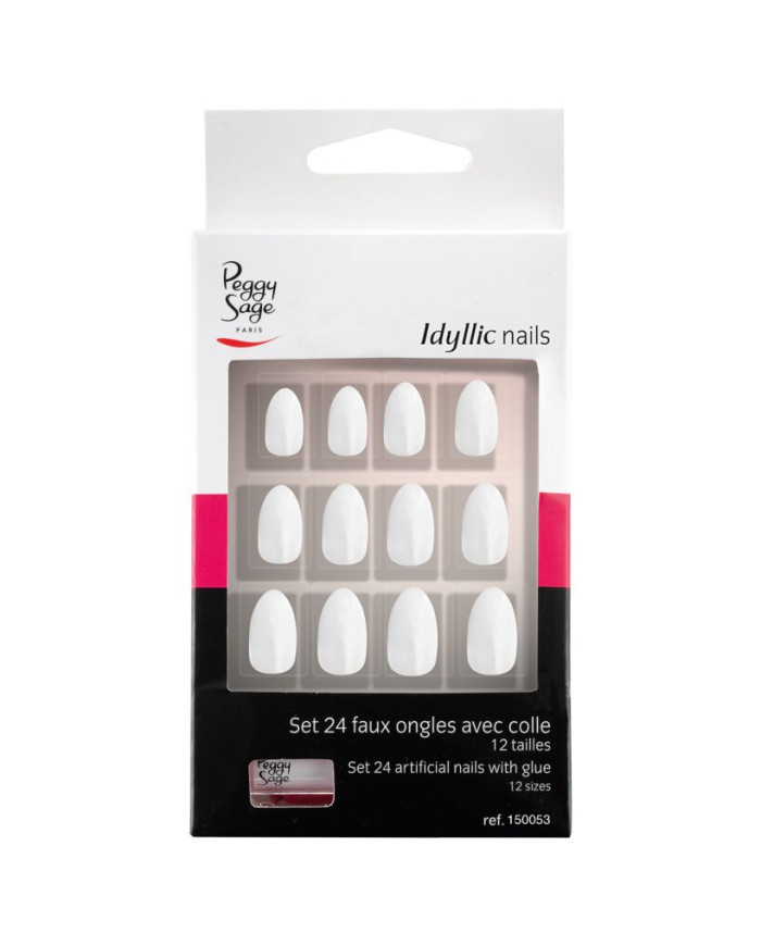 PEGGY SAGE KIT 24 UNGHIE FINTE IDYLLIC STILETTO