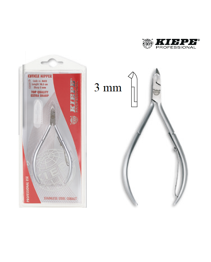 TRONCHESE PELLE COBALTO SOVRAPPOSTO INOX 3MM