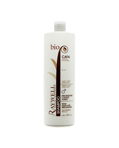 RAYWELL BIO NATURE SHAMPOO CAFA CADUTA UOMO 1000M