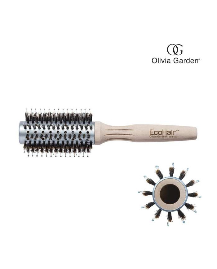 OLIVIA GARDEN ECOHAIR COMBO 34MM