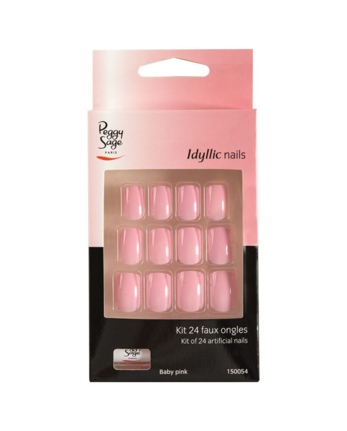 SET UNGHIE FINTE IDILLYC  ROSE WOOD PEGGY SAGE