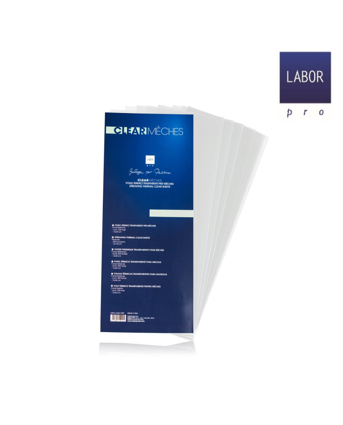 CLEAR MECHES 200 FOGLI 12X30 CM - LABOR
