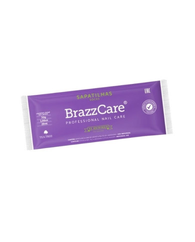 BRAZZCARE CALZINI PEDICURE KIT MONOUSO