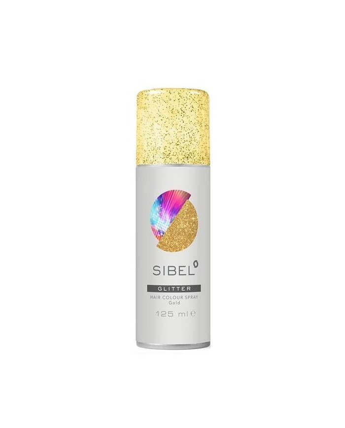 SIBEL HAIR COLOR SPRAY GLITTER ORO