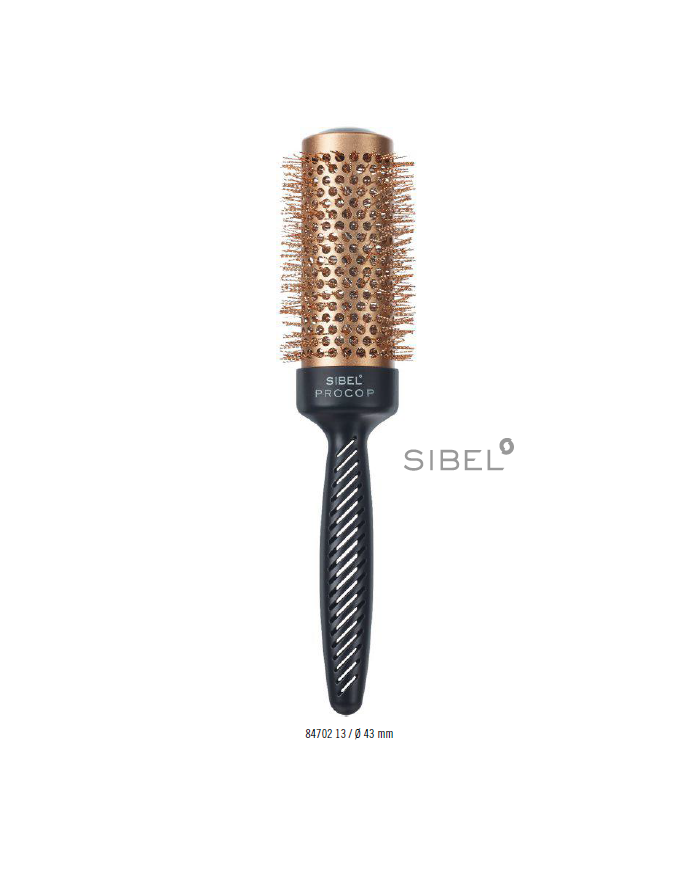 PROCOP THERMIC COPPER BRUSH 43MM - SIBEL