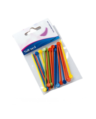 SPILLONE PLASTICA BUSTA X 20 - SIBEL