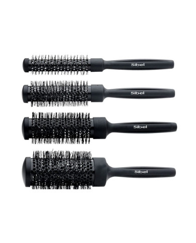 ROUND KIT SET DI 4 SPAZZOLE- SIBEL