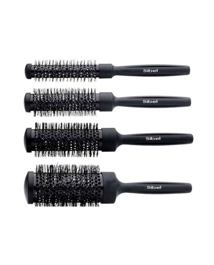 ROUND KIT SET DI 4 SPAZZOLE- SIBEL
