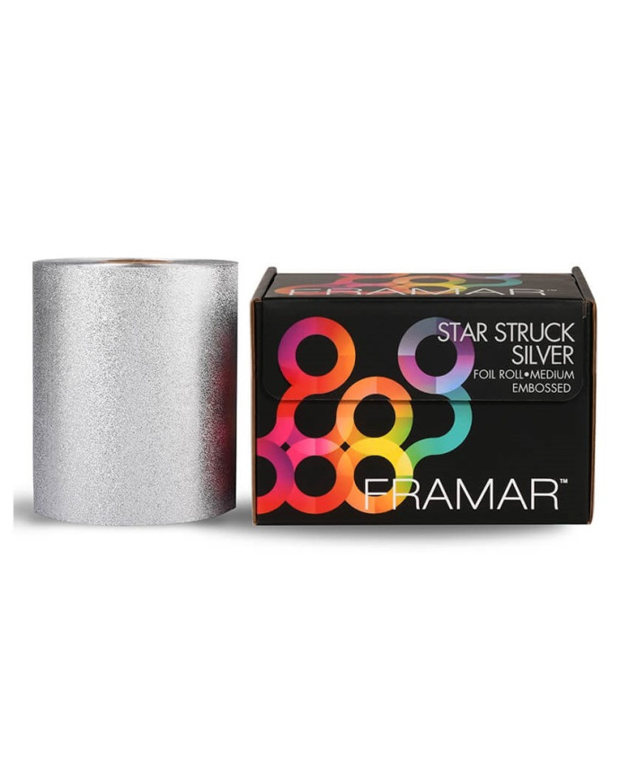 FRAMAR EMBOSSED ROLL M SILVER 97,5 MT