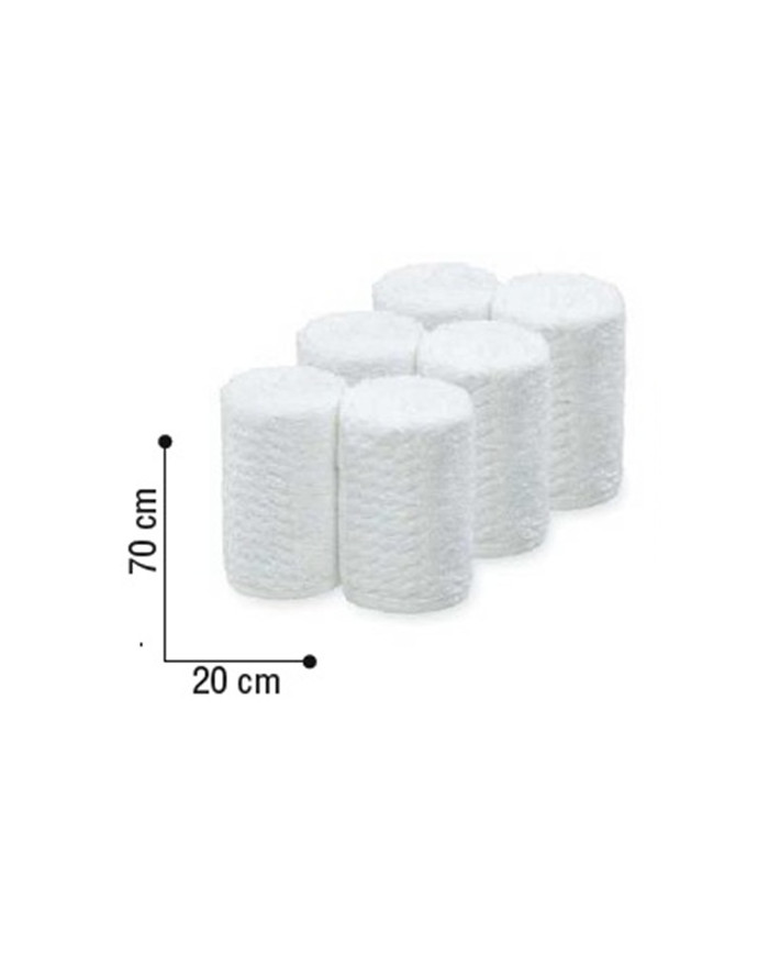 ASCIUGAMANO VISO BARBURYS BIANCO 70X20CM