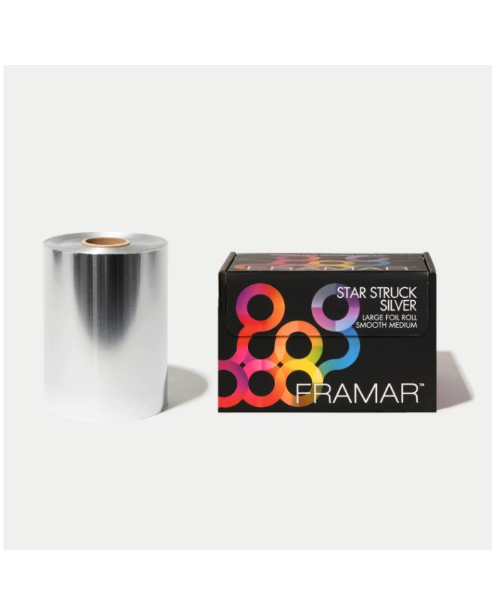 FRAMAR LARGE STAR STRUCK ROLL SILVER 487,7 MT