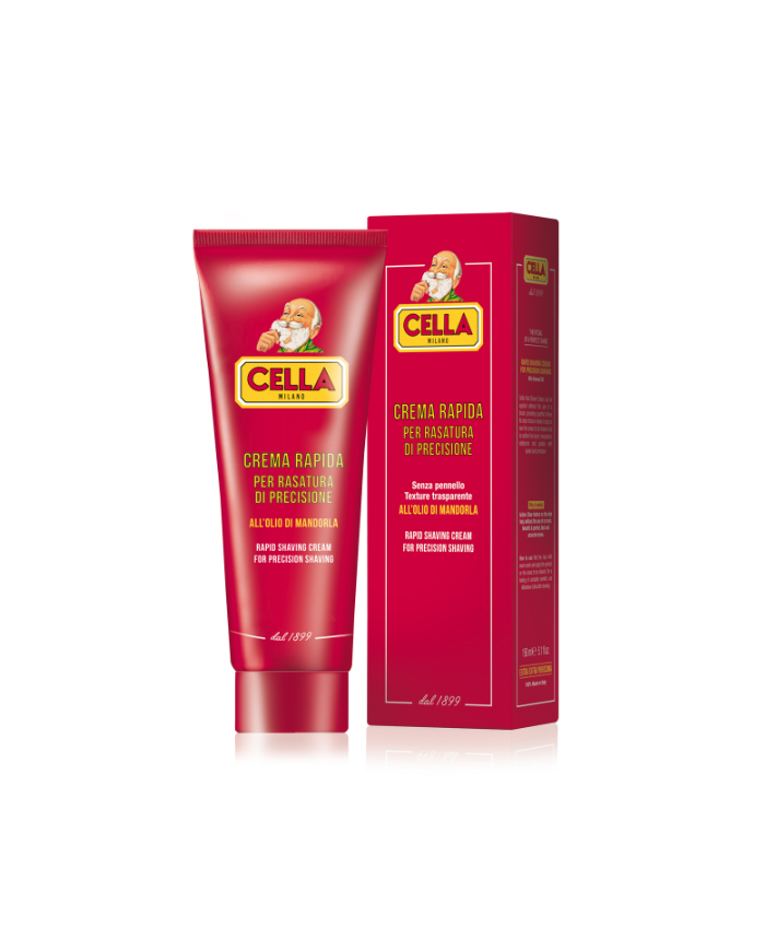 CELLA CREMA RAPIDA DI RASATURA PREC.150 ML (ROSSO)