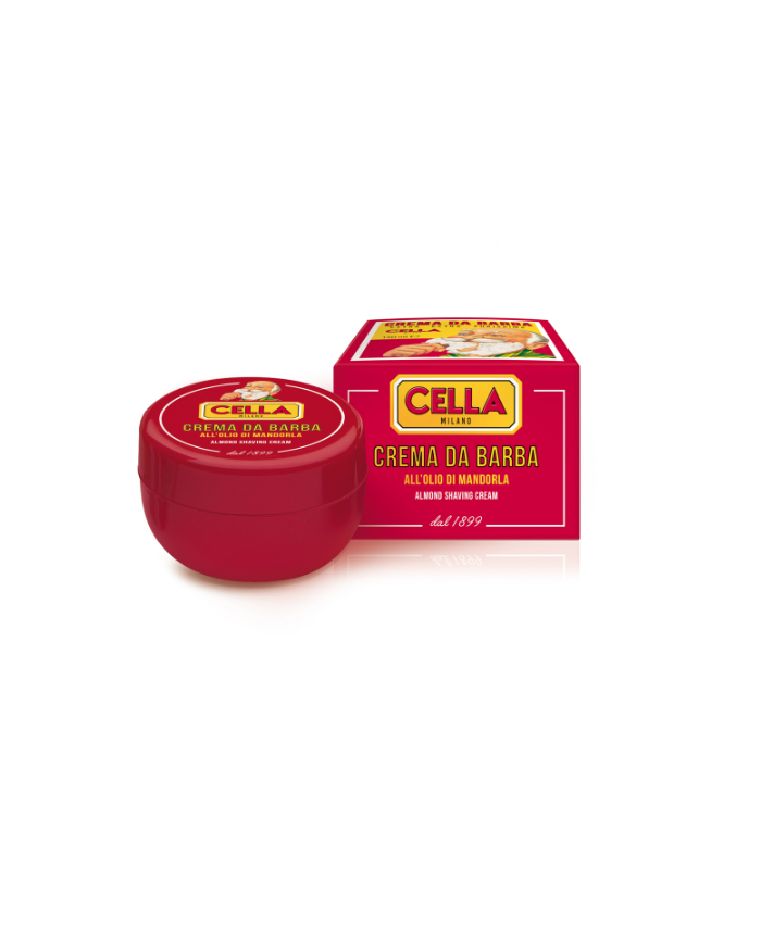 CELLA CIOTOLA CREMA BARBA MANDORLA 150 ML (ROSSO)