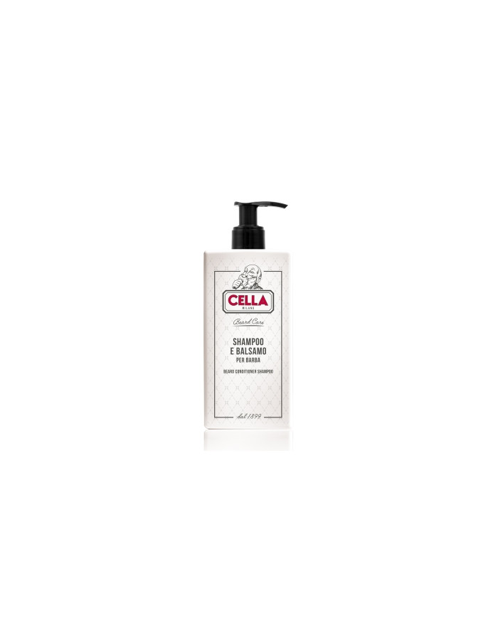 CELLA SHAMPOO E BALSAMO BARBA 200 ML (BIANCO)