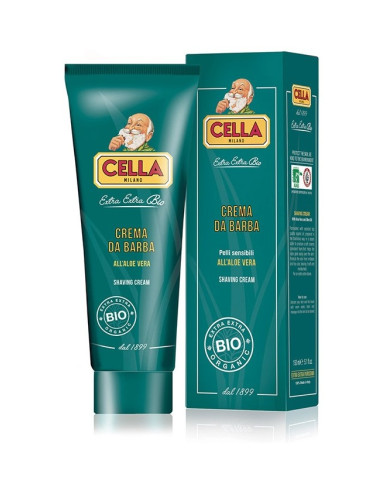 CELLA CREMA DA BARBA BIO 150 ML (VERDE)
