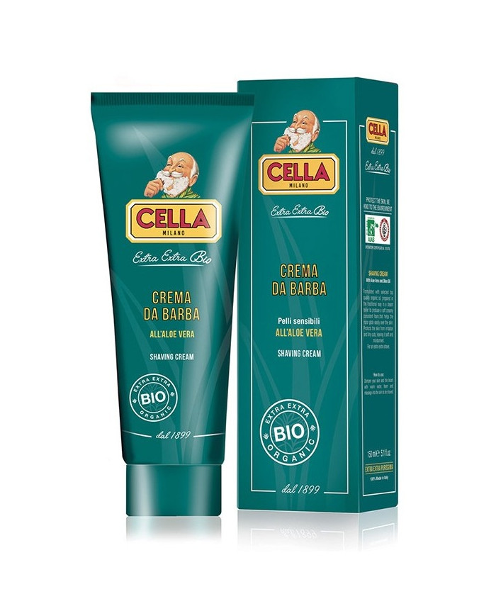 CELLA CREMA DA BARBA BIO 150 ML (VERDE)