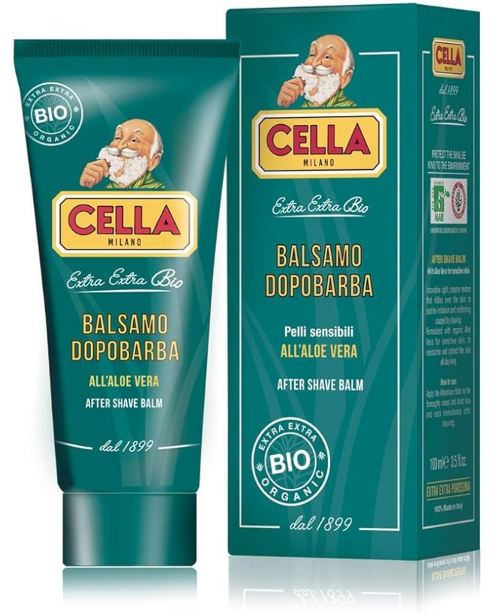 CELLA BALSAMO DOPOBARBA BIO 100 ML (VERDE)