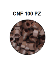 MICRO RING ANELLI C/SILICONE CAST.CHIA. CNF 100 PZ