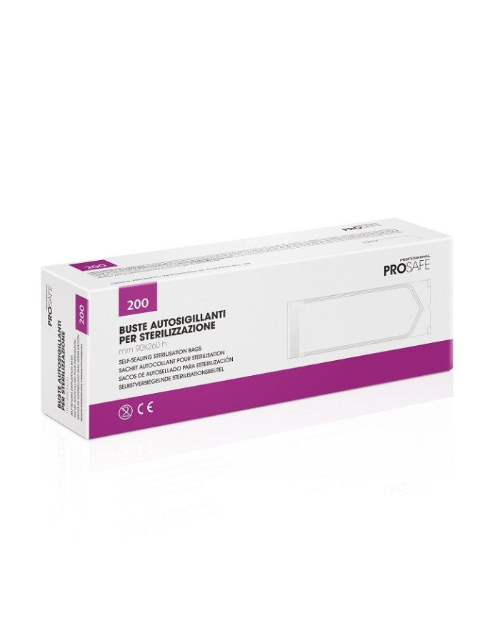 BUSTE AUTOSIGILLANTI STRUMENTI 9X26CM CNF 200 PZ