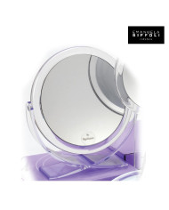 SPECCHIO DA TAVOLO TRASPARENTE DIAMETRO 18 CM  INGR. 5X - BIFFOLI