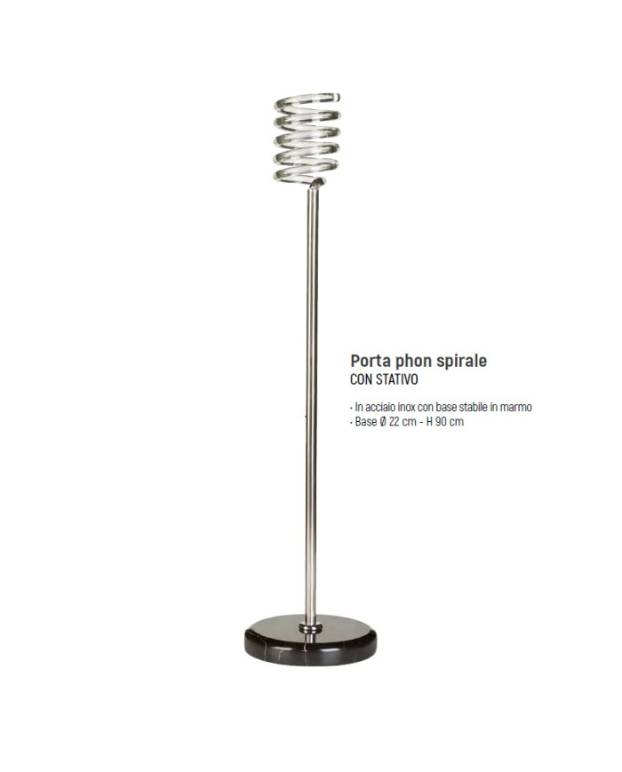 PORTAPHON SPIRALE DA TERRA MP-HAIR