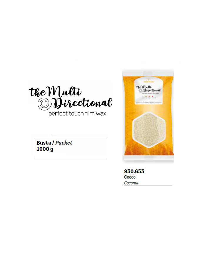 MULTIDIREZIONALE TROPICAL FILM WAX COCCO 1000GR